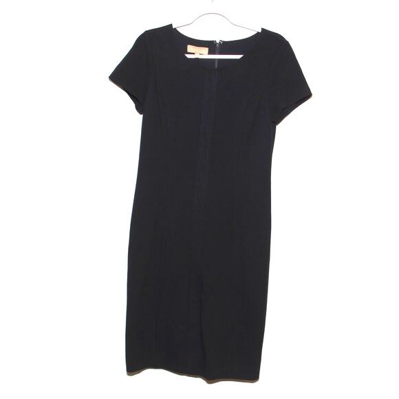 NEW Talbots Black Knit Sheath Dress  Size 4 Short sleeve - Picture 1 of 8